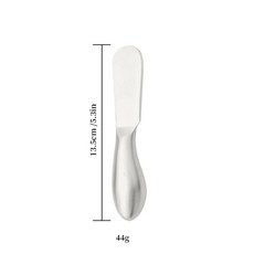 블랙 매트 치즈 나이프 하이 퀄리티 손잡이 분배기 버터 뒤집개, 4.butter knife A, 1개