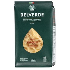 DELVERDE 델베르데 파르팔레 파스타, 500g, 4개