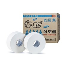 토미 점보롤 화장지 엠보싱 1겹 (500m x 16롤), 16롤, 1박스