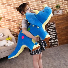트리케라톱스 공룡인형 티라노사우루스인형 인테리어소품, 블루