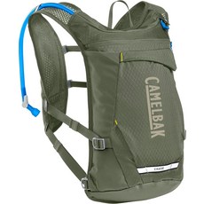 카멜백 CamelBak Chase Adventure 8 하이드레이션 조끼 - 자갈 산 자전거 포장 및 지구력 사이클링용 2L 저장소 더스티 올리브, 더스티 올리브 2.0, 1개