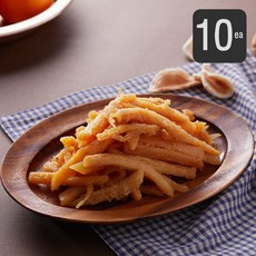 찡오랑 몸탱이 10개 세트 (80g x 10팩) 땅콩 버터구이 오징어