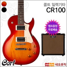 콜트 일렉 기타+엠프 Cort CR100 / CR-100 일랙트릭, 콜트 CR100/BK