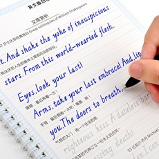 영어 필기체 연습 따라쓰기 알파벳 글씨체 교정 캘리그라피,