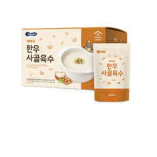 베베쿡한우사골육수