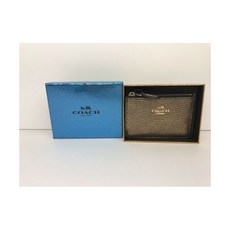131976 코치 BP SMITH MINI 스키니 ID 케이스 With 키링 F64785 in 골드 metallic 가죽