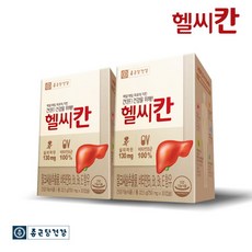 [종근당건강] 헬씨칸 2박스(2개월분) / 간건강 밀크씨슬, 30정, 상세 설명 참조, 2개