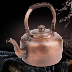구리주전자 동주전자 황동 순동 빈티지 막걸리 동동주, 1개, 5L두께형, 3L