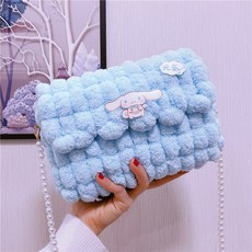 아크릴 진주 소재 복주머니 손잡이 크로스백 구슬 DIY 퀄팅 비즈 가방만들기 미니
