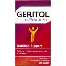 Geritol Complete Tablets 100 Tablets 게리톨 컴플리트 태블릿 100정, 1개, 226.8g