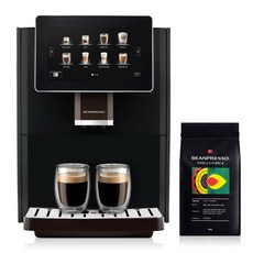 [*5만원 즉시할인* 쿠폰] 빈프레소 전자동 가정용 커피머신 에스프레소 머신, 블랙