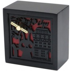 지브리 마녀 배달부 키키 목조 부조 BOX 형 오르골지지 높이 약 7cm, 단일상품