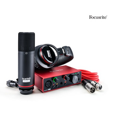 focusrite스칼렛솔로스튜디오3세대레코딩팩fs8