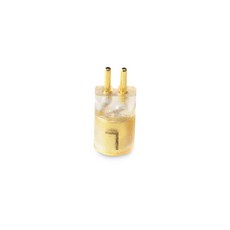 OEAudio 어뎁터 For IEM 케이블 MMCX to 2Pin 0.78mm 변환 젠더, Clear - ifiotg