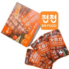 대신푸드몰- 중국수입 마라맛 콩고기 스테이크 찐짜이 쑤뉴러우, 1개