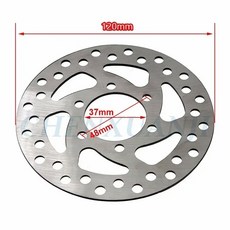 전기 스쿠터 디스크 브레이크 3 홀 또는 6 장치 액세서리 120mm, 120mm 37mm 48mm, 1개