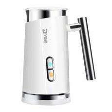 거품기 DEVISIB 우유 라떼 220V 가전 자동 커피 카푸치노 거품, WHITE