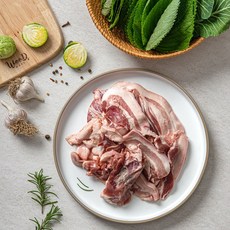 국내산 돼지 한돈 뒷고기 모듬 특수부위 부속고기, 도래창 500g, 1개