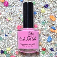 네일쎈 네일아트 칼라쿠아 수성매니큐어 10ML 일반칼라 C-27 Pink Blossom, 1개