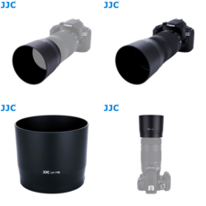 JJC ?캐논 RF 100-400mm F5.6-8 IS USM 렌즈 원형 후드, LH-74B, 1개