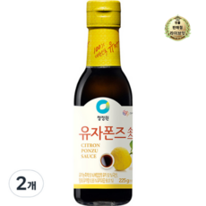 대상 청정원 유자폰즈 소스, 6개, 225g