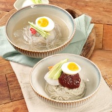 [냉면가] 함흥 물냉면5봉+비빔냉면5인분 (사리+동치미육수+비빔장)/총 10인분