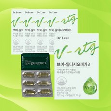 닥터린 알티지 식물성 오메가3 757mg 120+30캡슐, 30정, 1개