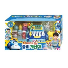 로보카폴리 계산대 어린이 역할놀이 장난감 셈놀이, 단품, 1개