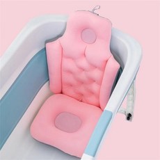 욕조 컴포트 쿠션 미끄럼 방지 목욕 양동이 쿠션 욕조 휴식 베개 목욕 좌석 지원 매트 성인 소프트 전신 매트 서스펜션
