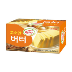 서울우유 고소한 버터 (450g x 6개입) 담백 풍부 부드럽고 고소한 풍미, 450g, 6개