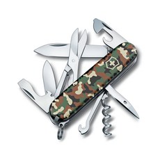 14 VICTORINOX(빅토리녹스) 클라이머 위장 다기능 나이프 트레킹 하이킹 등산 용품 가위 멀티 훅 첨부 기능을 탑재한, 1개