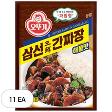오뚜기 삼선 간짜장 과립형, 100g, 11개