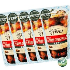 스위트 아메리카노 제로 5개 아아 커피 아이스카메리카노, 190ml