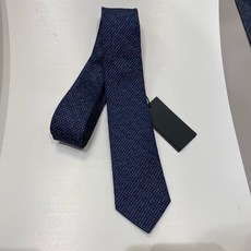 앤드지 바이 지오지아 도트 포인트 네이비 넥타이