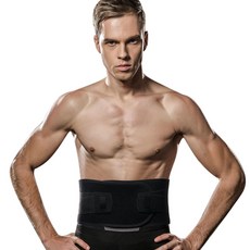 veidoorn 허리 트레이너 트리머 bracer 남성 여성 지원 벨트 스포츠 휘트니스 crossfit GYM 역도, Black, XL, 1개