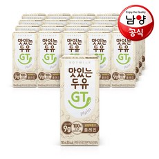 맛있는 두유 GT 플레인, 21개, 190ml