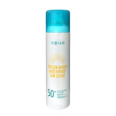 식물나라 산소수워터프루프선스프레이SPF50+PA++++, 단일상품