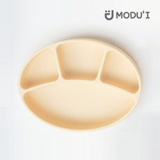 블루마마 실리콘 유아 흡착식판, 버터, 단품
