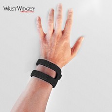 WristWidget 빨강 검정 베이지 파랑 남녀 비틀림 방지 요가 스포츠 손목 보호대, 블랙 1팩(스팟)_한 사이즈