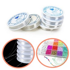 트랜스토어 비즈 공예 우레탄 줄 와이어, 0.8mm, 1개