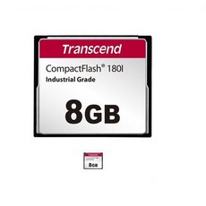 Transcend CF 메모리카드 180I 산업용 8GB, 선택하세요