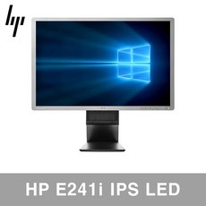 HP FHD 24인치 IPS LED모니터 E241i DP RGB DVI 지원 - n241ec206p