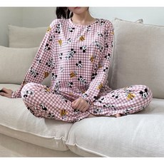 커플잠옷긴팔디즈니