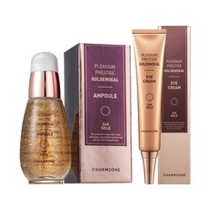참존 골든실 순금 24k 미백+주름개선 앰플 30ml + 사은품(크림or아이크림) 기획 구성 선물,