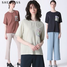 쉬즈미스 쉬즈미스 캐주얼 플루이드 블라우스