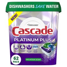 Cascade 캐스케이드 플래티넘 플러스 마운틴향 62개입, 1개