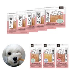 노견개껌 치아약한 강아지 말랑쫄깃 오리껌 65gx5 소형견개껌 애견껌