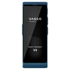 Vasco 바스코 스마트 음성 번역기 Translator V4, 코발트블루