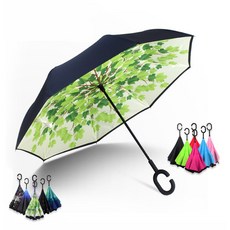 Regn 원터치 거꾸로 펴지는 자동장우산 14종 거꾸로우산