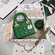 (디올.DO) 체인 숄더 스트랩 그린 17cm